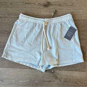 NWT Small Universal Thread Light Blue Cotton Blend Shorts